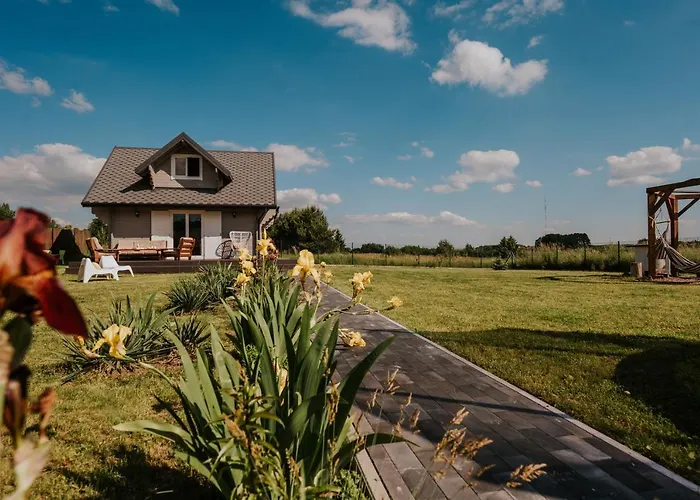 Деревянный коттедж Letniskowy K. Gizycka Kleszczewo (Gizycko)