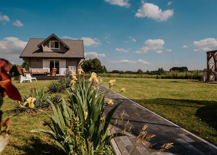 Letniskowy K. Gizycka Деревянный коттедж *